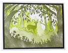 The Crafters Workshop A2 Layered Forest Scene