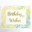 The Crafters Workshop A2 Sunflowers Vines Frames