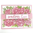 The Crafters Workshop Layered Rose Banner