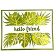 The Crafters Workshop Layered Monstera Banner