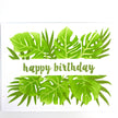 The Crafters Workshop Layered Monstera Banner