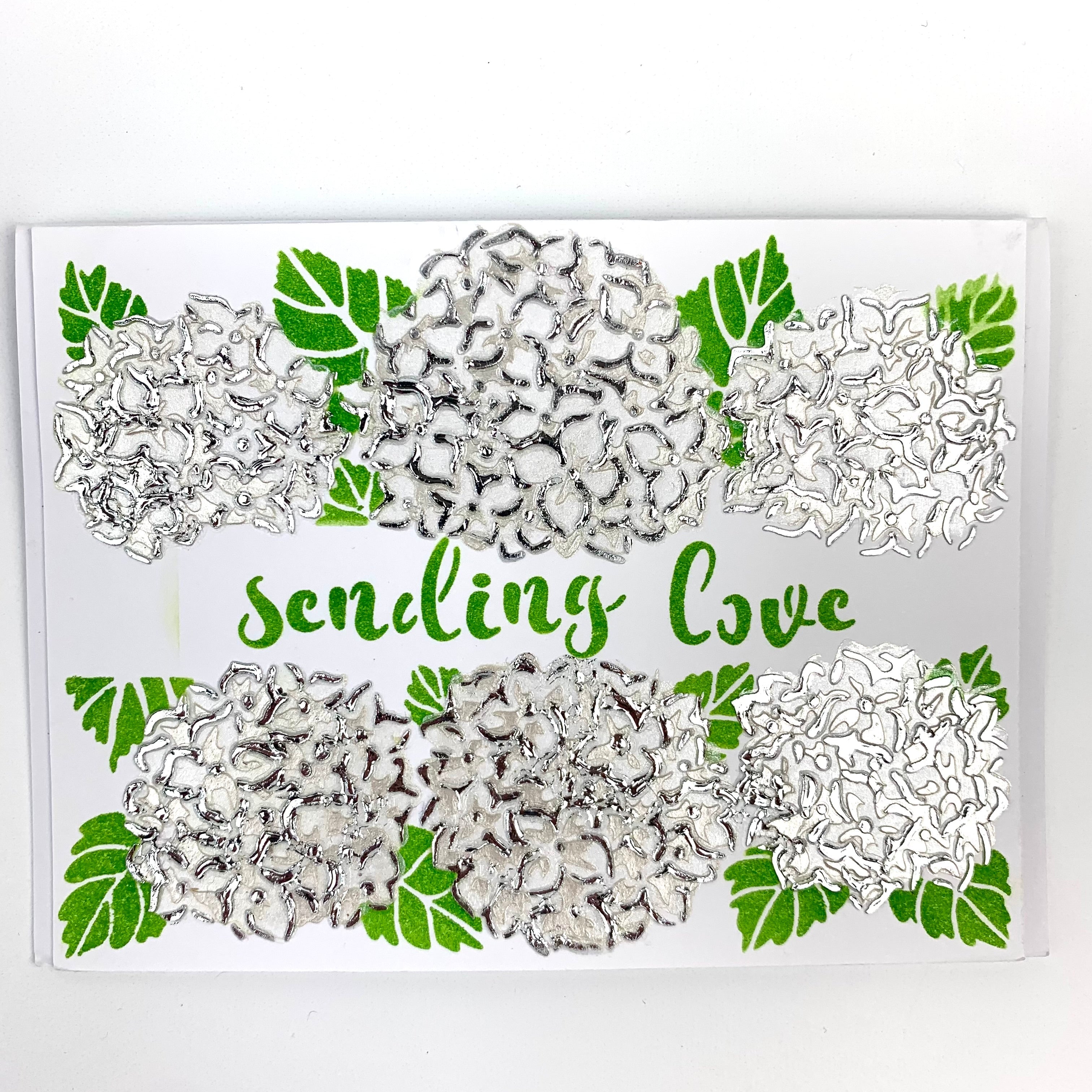 The Crafters Workshop Layered Hydrangea Banner