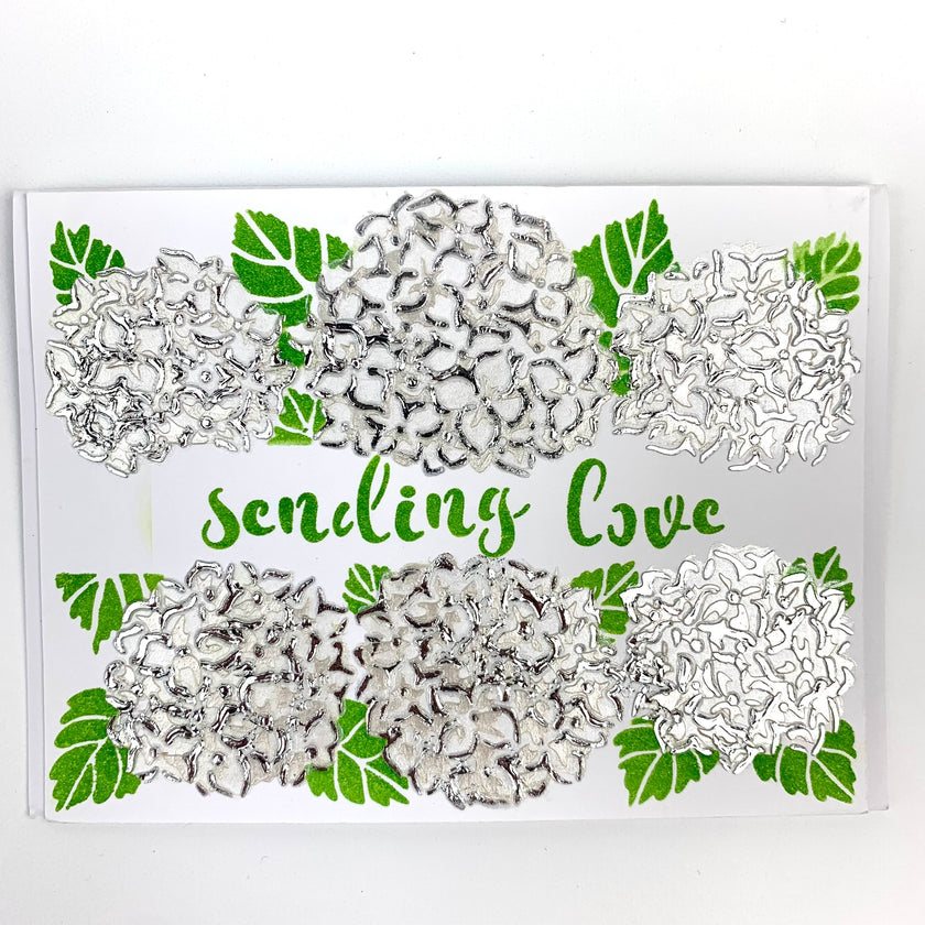 The Crafters Workshop Layered Hydrangea Banner