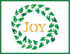 The Crafters Workshop A2 Layered Holly Joy