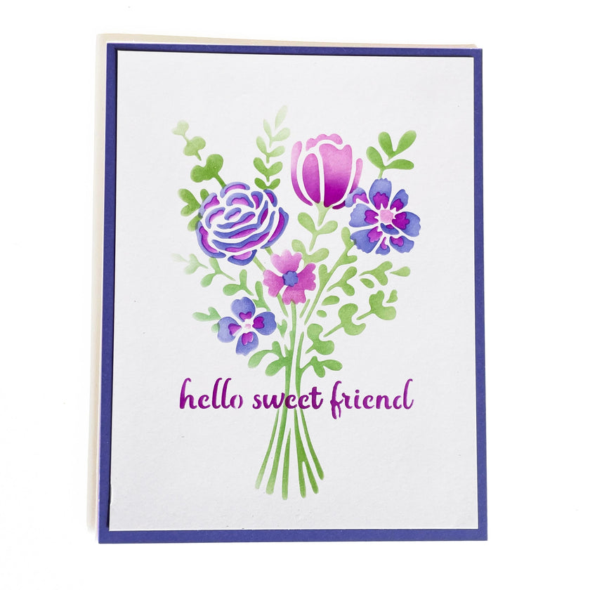The Crafters Workshop Layered Floral Bouquet