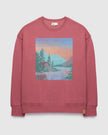 Washed Lakeshore Relaxed Crew