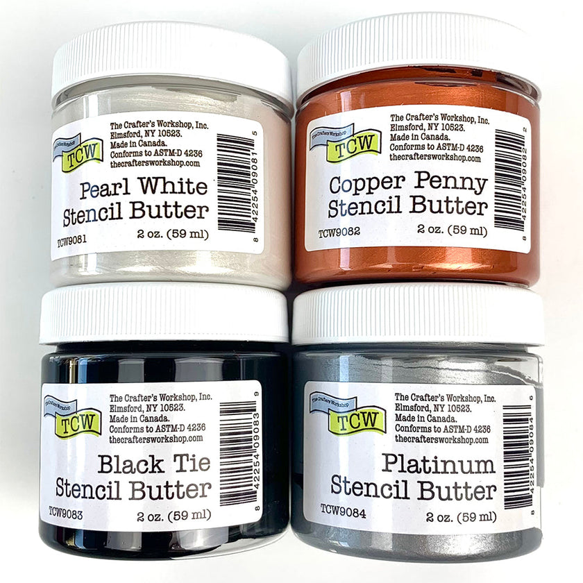 The Crafters Workshop (TCW) Stencil Butter 4-pack Formal