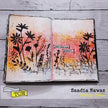 The Crafters Workshop 6x6 Stencil Summer Meadow