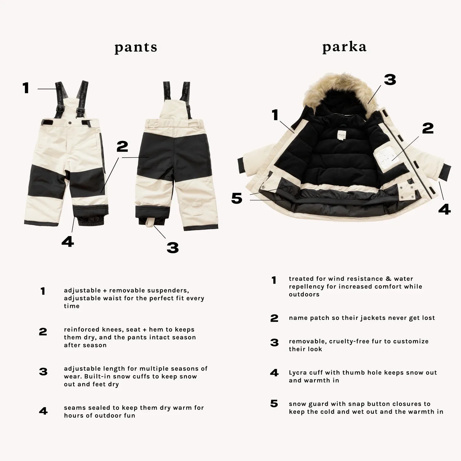 Black Snowpants | Miles The Label