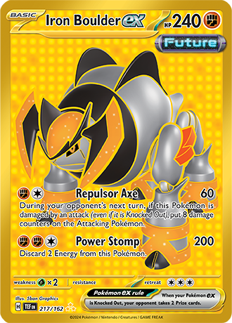 Iron Boulder ex 217/162