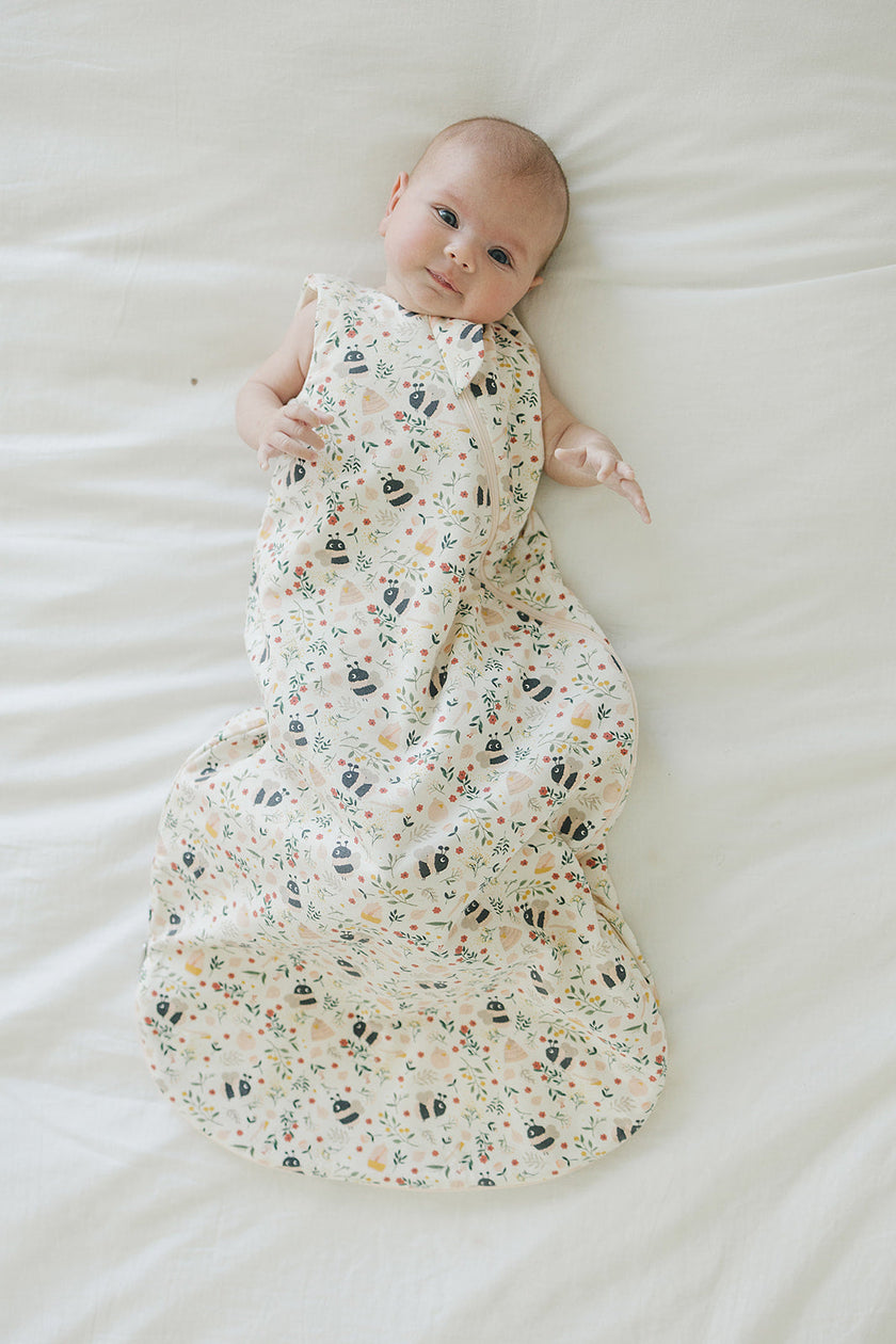Baby Sleep Sack TENCEL™ 1.0 TOG - Bumble Bees