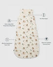 Baby Sleep Sack TENCEL™ 1.0 TOG - Bears on Bikes