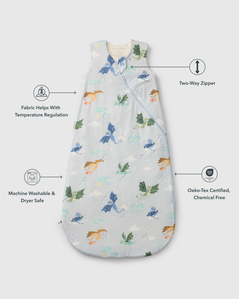 Baby Sleep Sack TENCEL™ 1.0 TOG - Magical Dragons