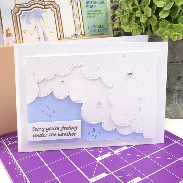 Stitched Edge Tent Fold Card Blanks & Envelopes - Size 7