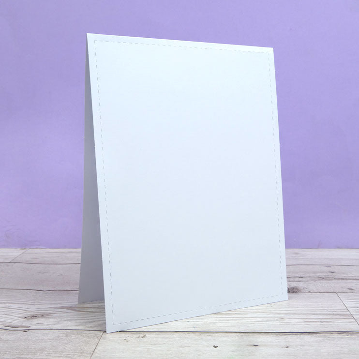 Stitched Edge Tent Fold Card Blanks & Envelopes - Size 8