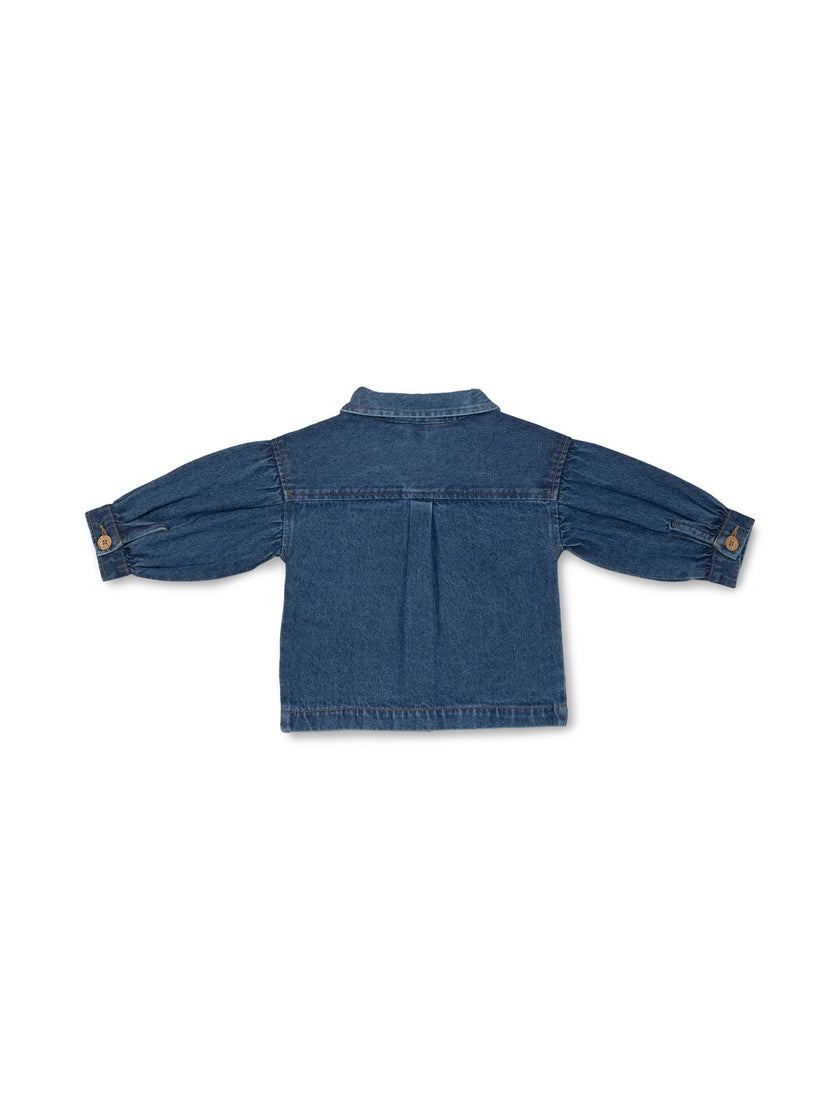 Oversized Denim Jacket | Rise Little Earthlings