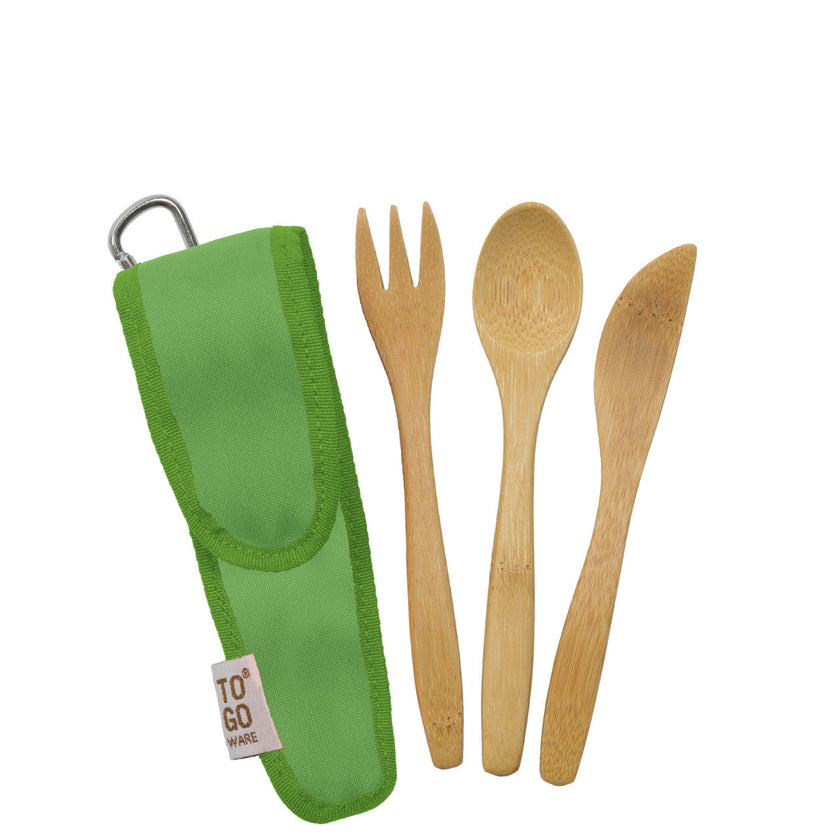 To Go Ware Bamboo Reusable Kids Utensil Set