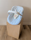 Doll Car Seat - Blue ducky - Tiny Harlow