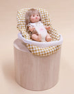 Doll Car Seat - Mustard - Tiny Harlow