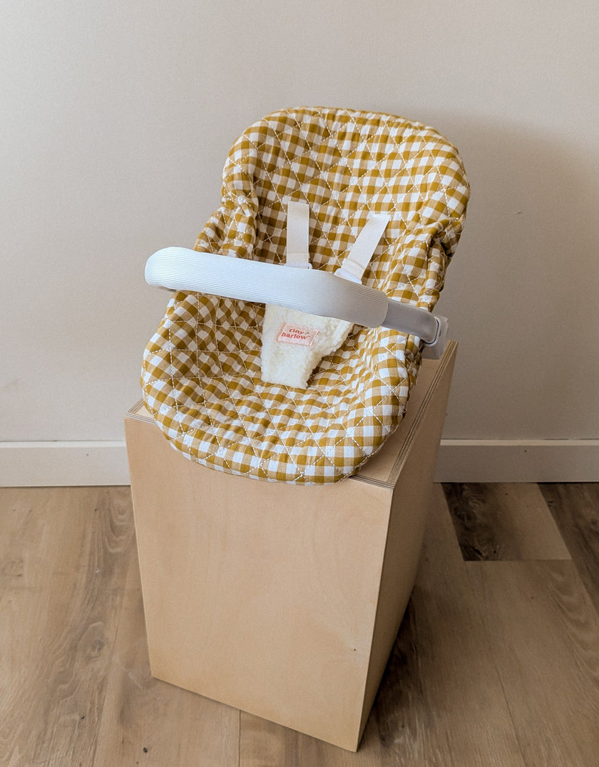 Doll Car Seat - Mustard - Tiny Harlow