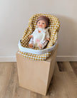 Doll Car Seat - Mustard - Tiny Harlow