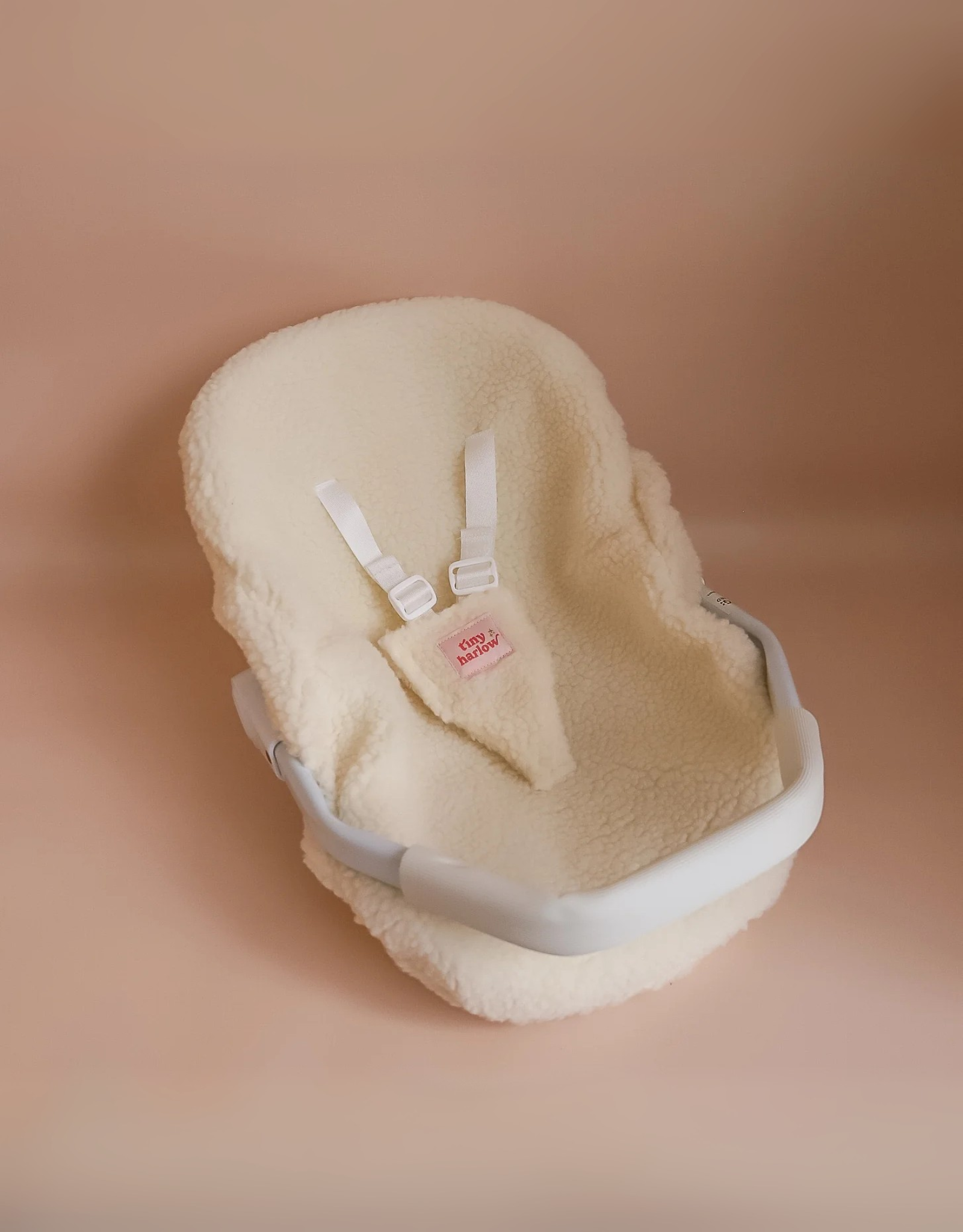 Doll Car Seat - Sherpa - Tiny Harlow