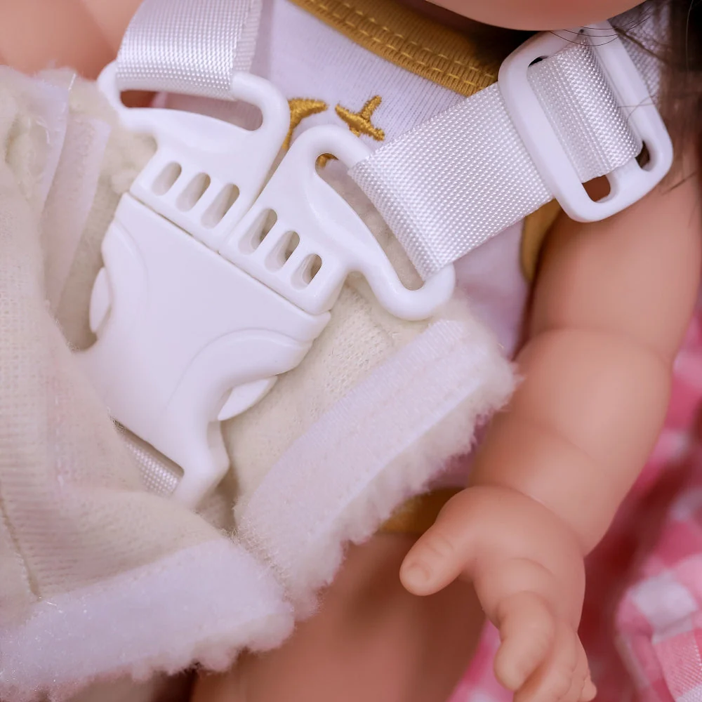 Doll Car Seat - Mustard - Tiny Harlow