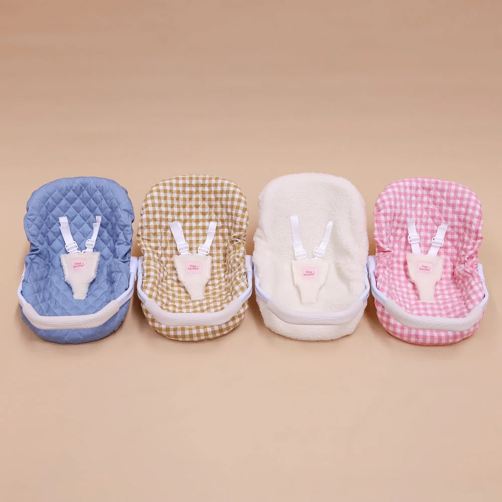 Doll Car Seat - Sherpa - Tiny Harlow