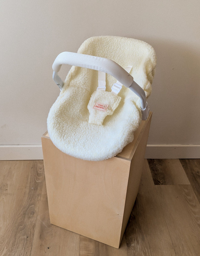 Doll Car Seat - Sherpa - Tiny Harlow
