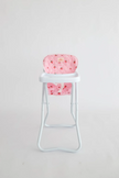 Doll High Chair - Strawberry - Tiny Harlow