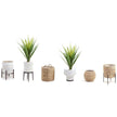 Tila Artificial Agave Tree Potted Plant 3'