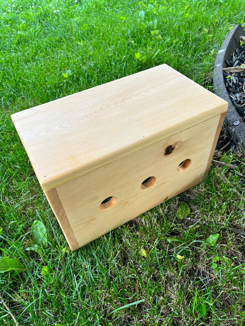 Cachette et tunnel pour lapins