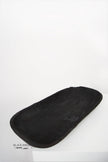 Burnt Teak Oval Vessel
