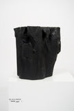 Burnt Teak Square Side Table or Stool