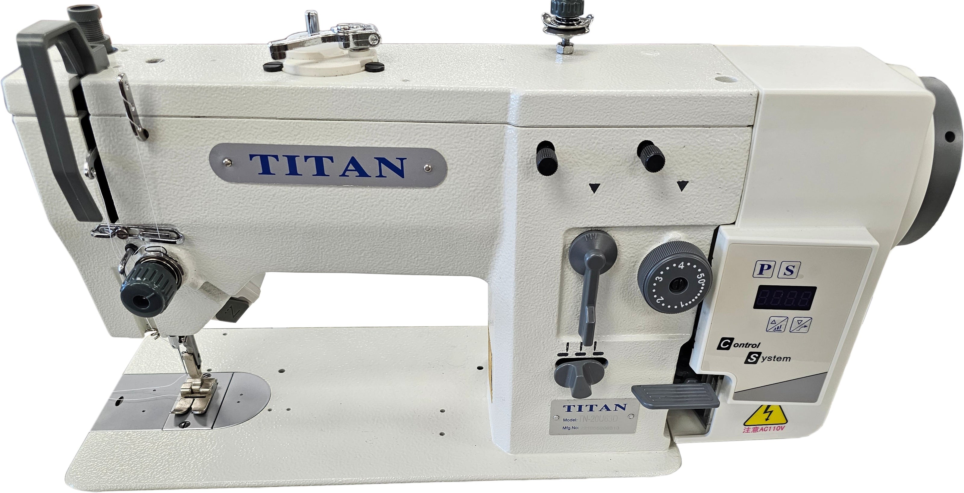 Titan TN-20U63D Direct Drive Straight Stitch and Zig Zag Sewing Machine