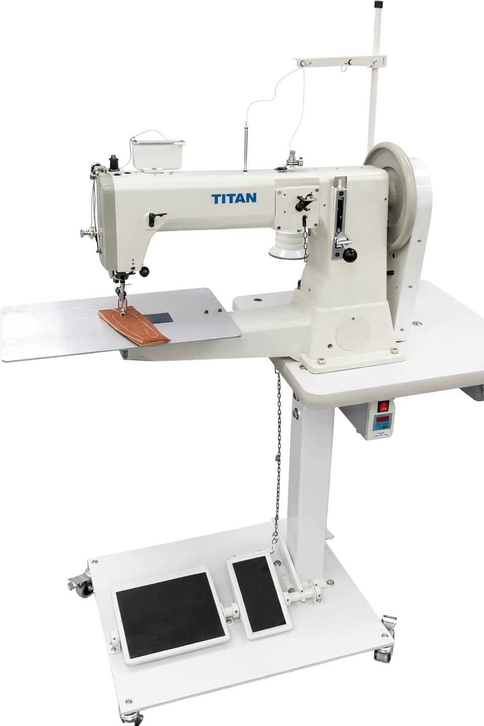 Titan TN-441  Extra Heavy Duty Cylinder Compound Feed Walking Foot Industrial Sewing Machine