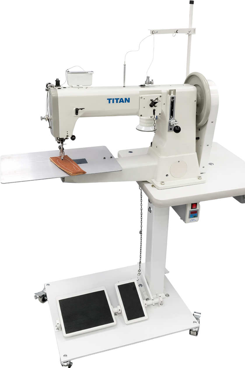 Titan TN-441  Extra Heavy Duty Cylinder Compound Feed Walking Foot Industrial Sewing Machine