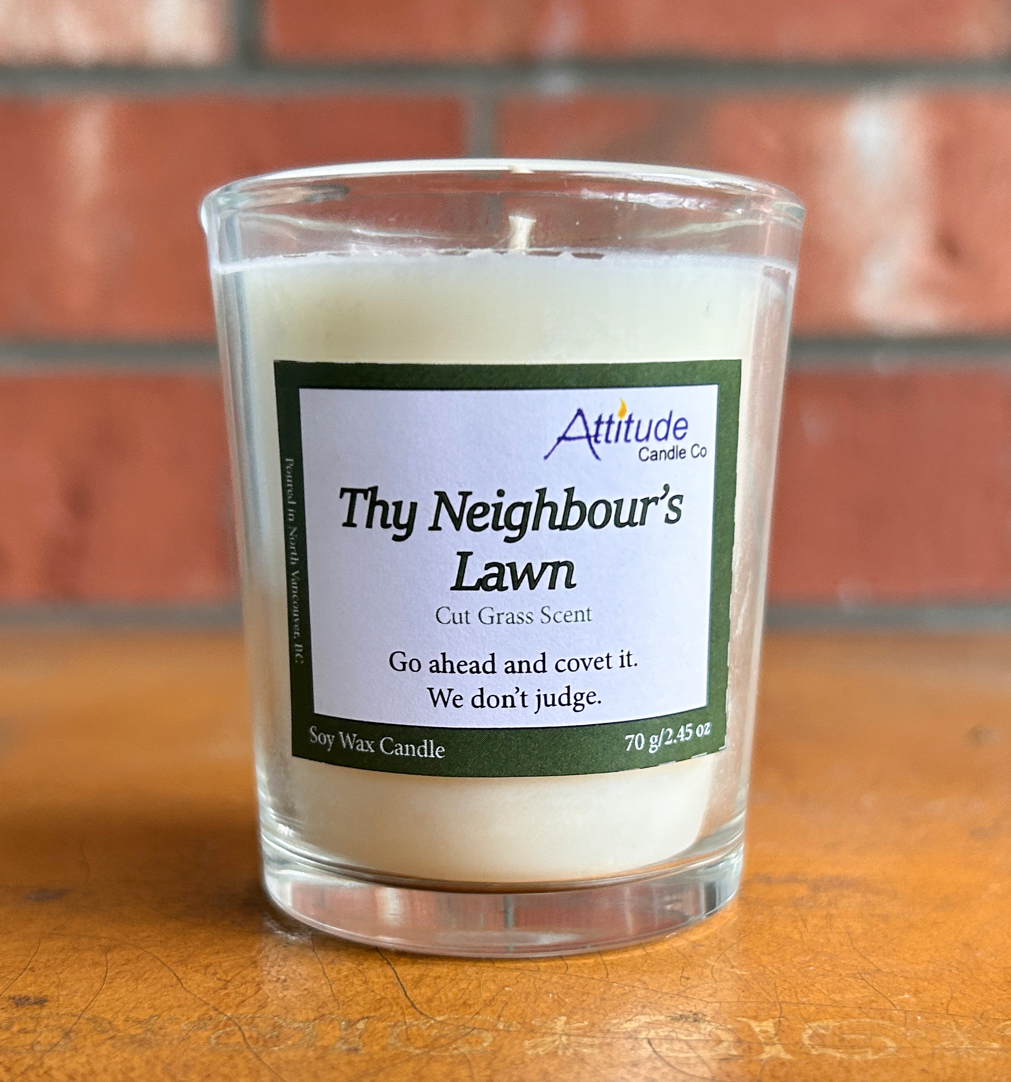 Thy Neighbour's Lawn - Cut Grass Scented Candle