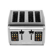 KALORIK TO50913SS 4 Slice Digital Toaster Stainless Steel