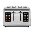 KALORIK TO50913SS 4 Slice Digital Toaster Stainless Steel