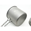 TOAKS TITANIUM 1100ML POT WITH FRY PAN LID