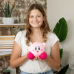 TOMY Nuiguru Knit - Kirby™ - Waving Kirby - Plush Toy - 6 Inch