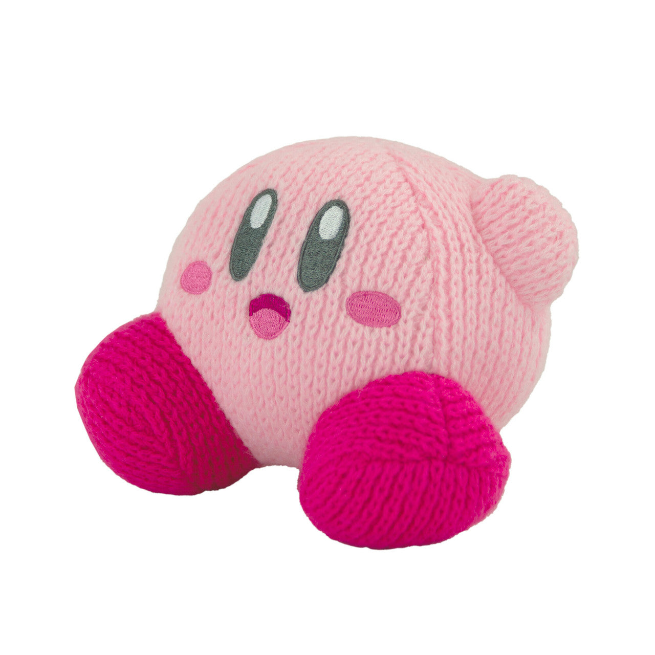 TOMY Nuiguru Knit - Kirby™ - Waving Kirby - Plush Toy - 6 Inch