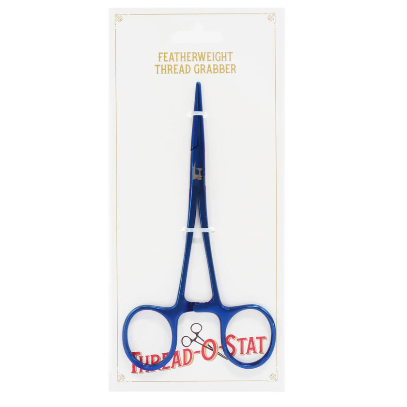 Thread-O-Stat Thread Grabber - Forcep - Blue