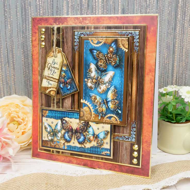 Card Topper Pads - Beautiful Butterflies