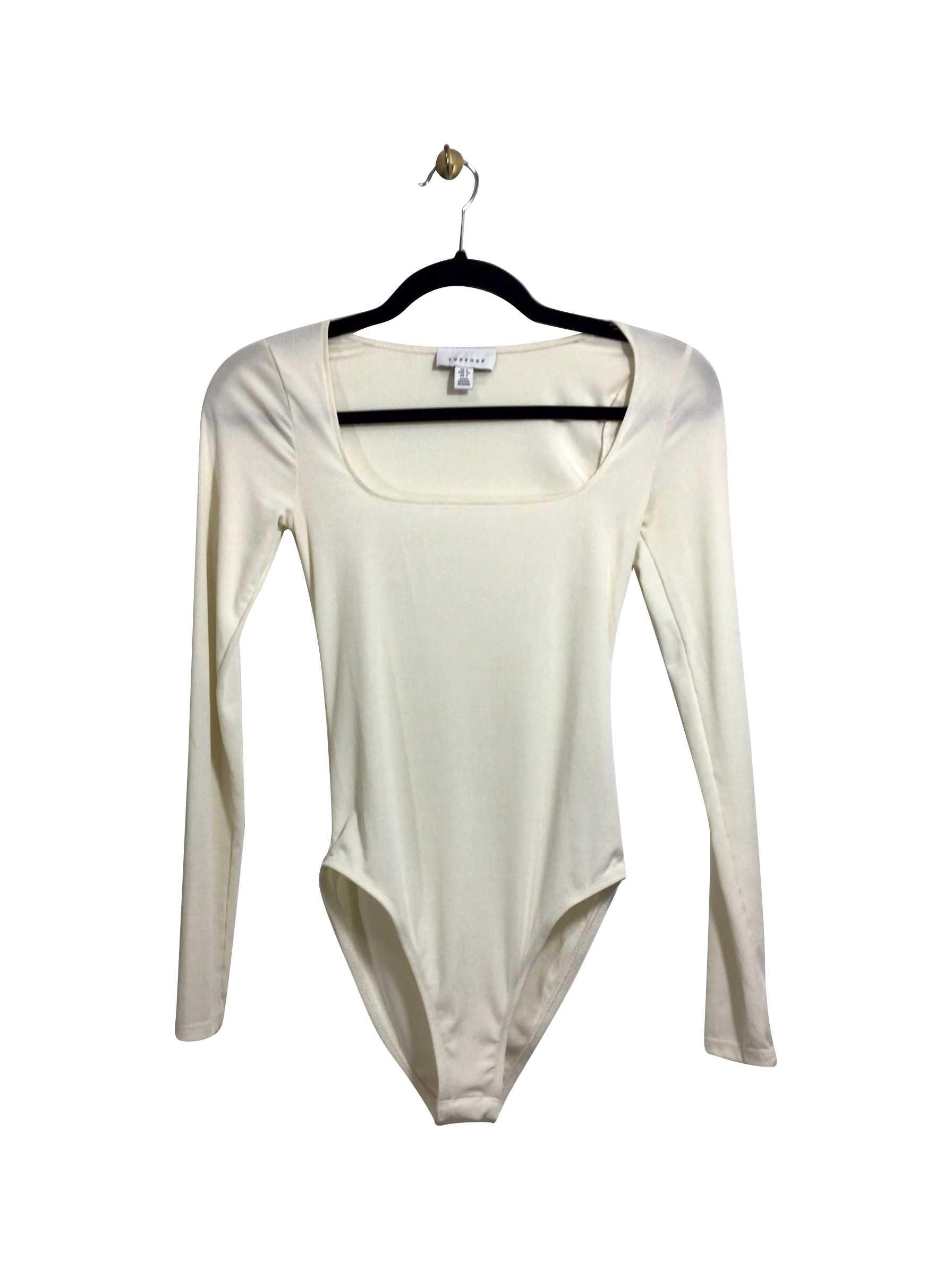 TOPSHOP Regular fit Bodysuit in White - 2