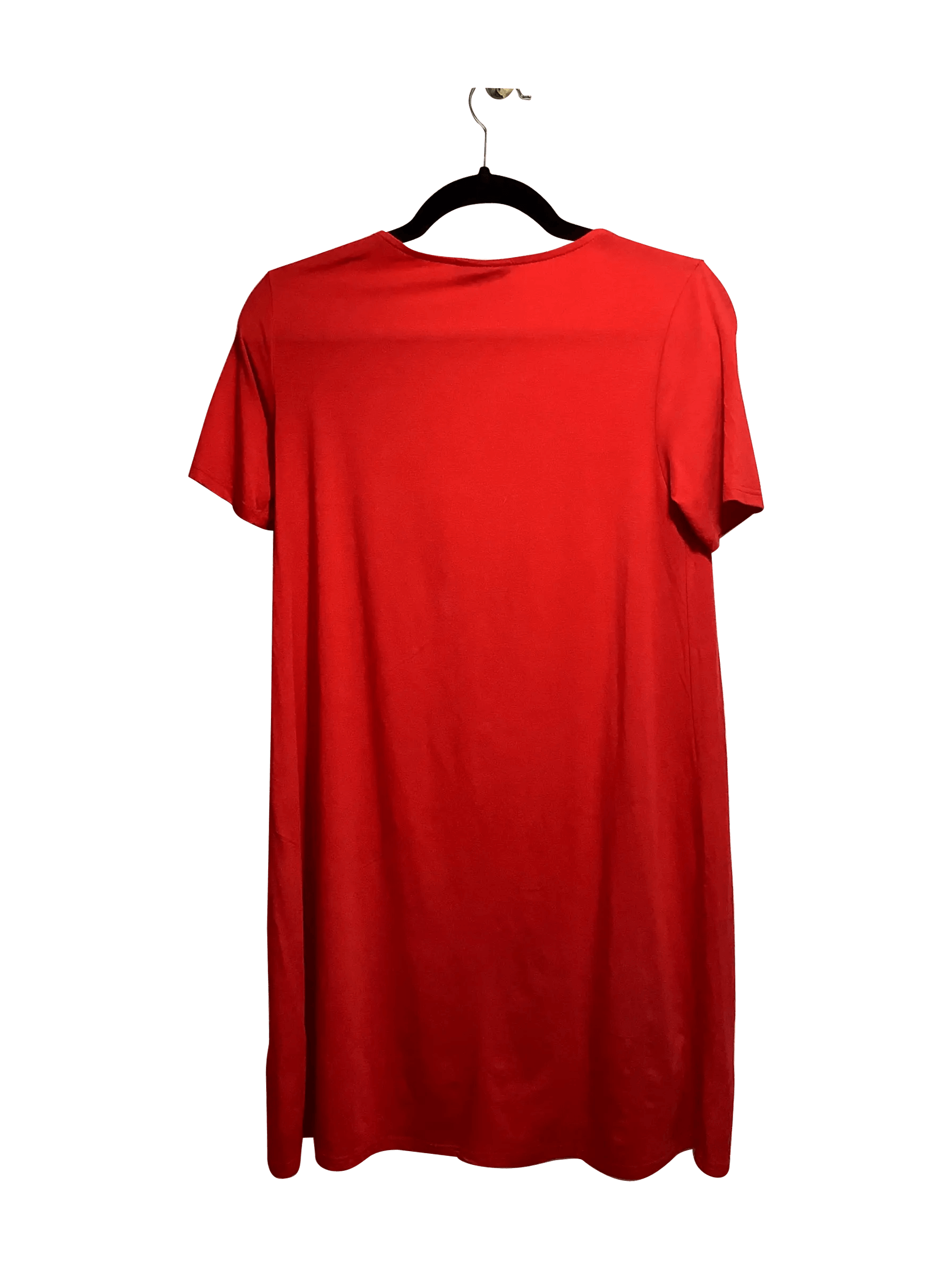 TOPSHOP Regular fit Midi Dress in Red  -  4