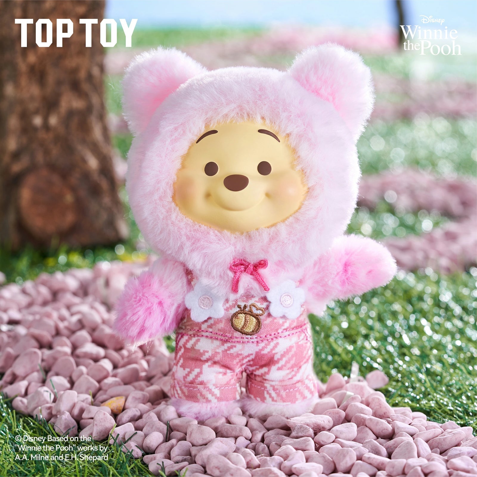 TOP TOY DISNEY POOH BEAR CANDY SERIES VINYL PLUSH - BLIND BOX