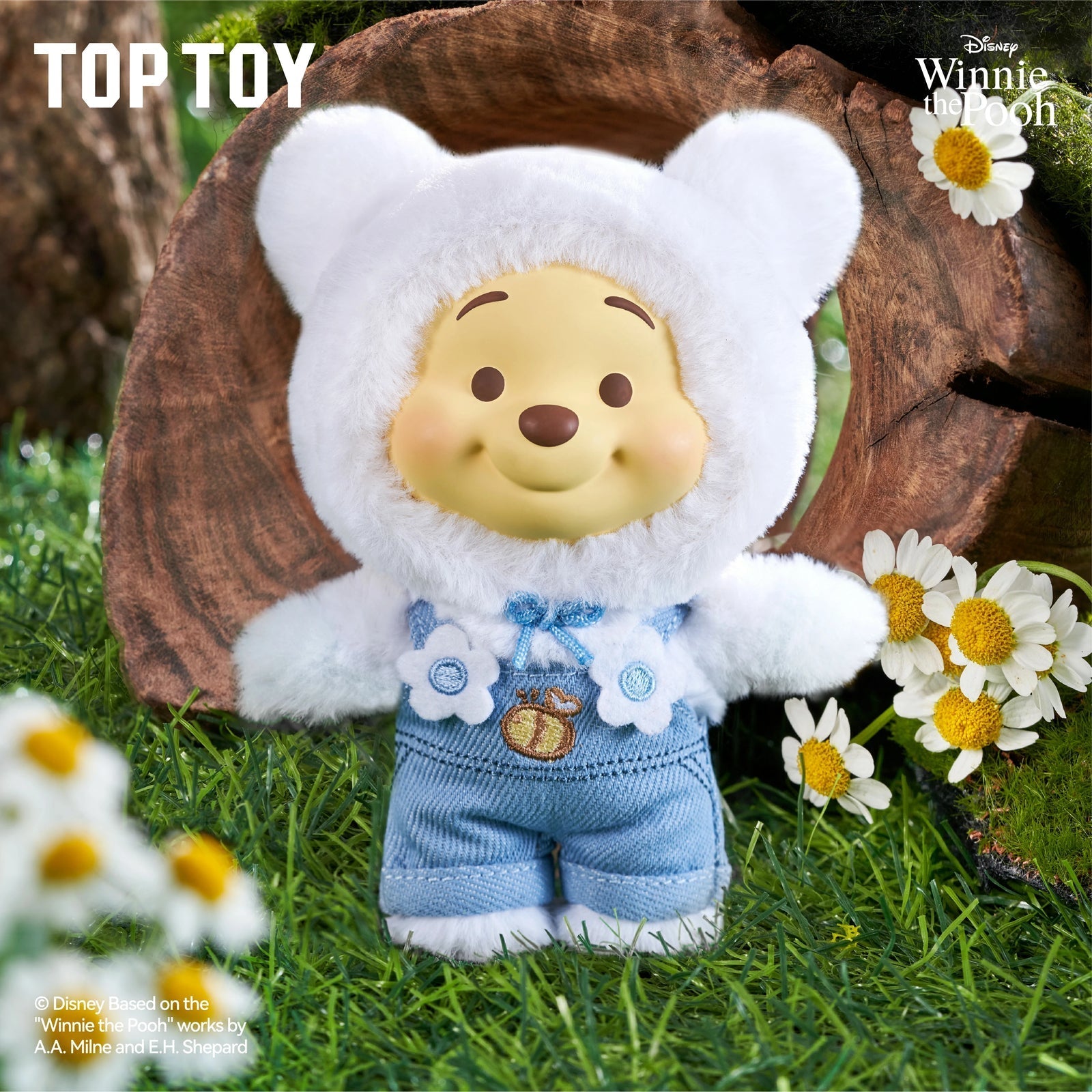 TOP TOY DISNEY POOH BEAR CANDY SERIES VINYL PLUSH - BLIND BOX