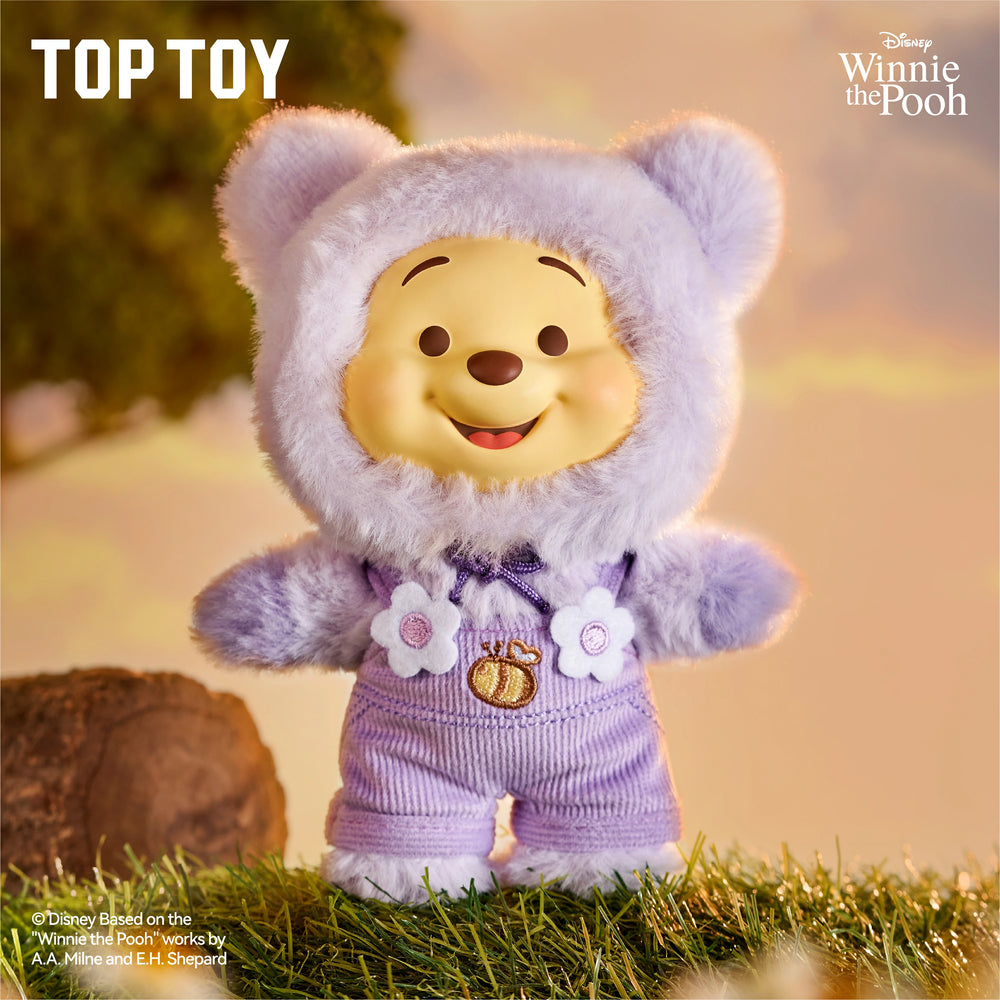 TOP TOY DISNEY POOH BEAR CANDY SERIES VINYL PLUSH - BLIND BOX